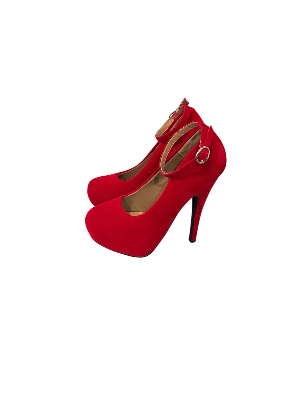 Delicacy Red Platform Heels